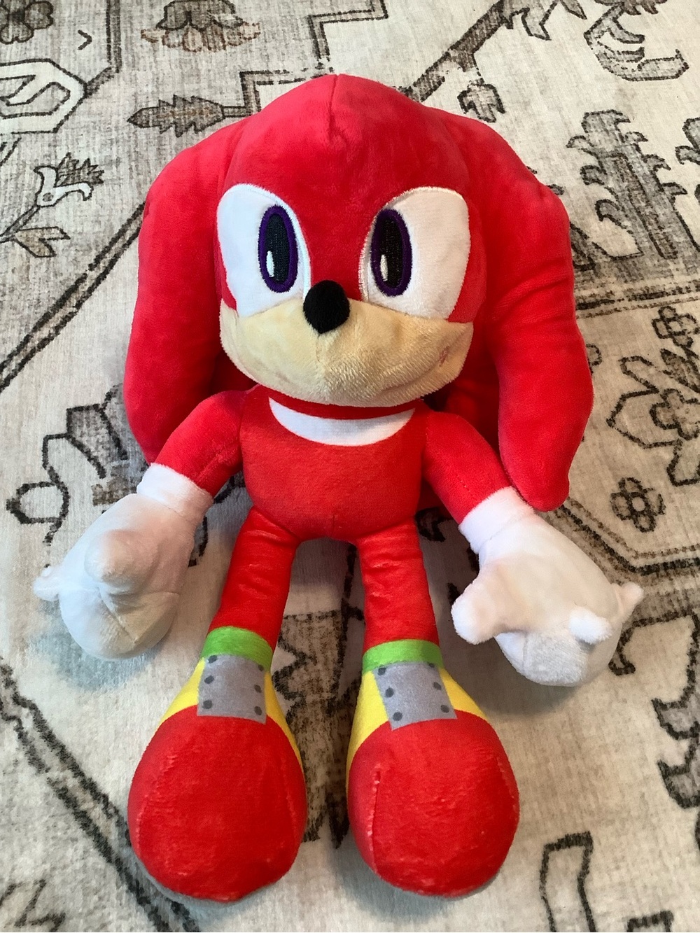 Knuckles the Echidna Plush Toy - Red Kids Plush